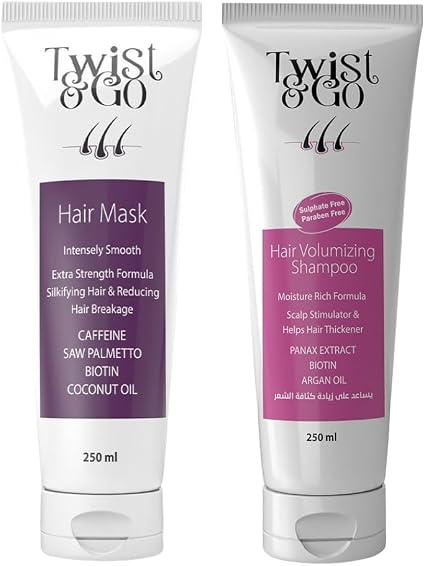 Twist&Go Volumizing Shampoo Paraben Free 250ml