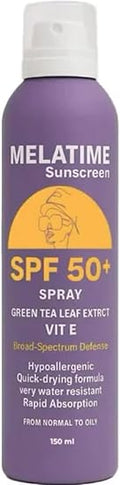 Melatime Sunscreen Spray (SPF 50+) 150 ml