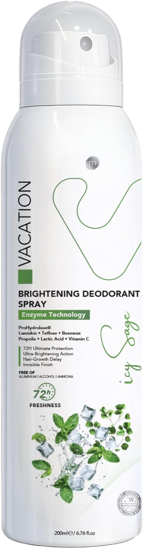 Vacation Deodorant Spray Icy Sage 200 ml