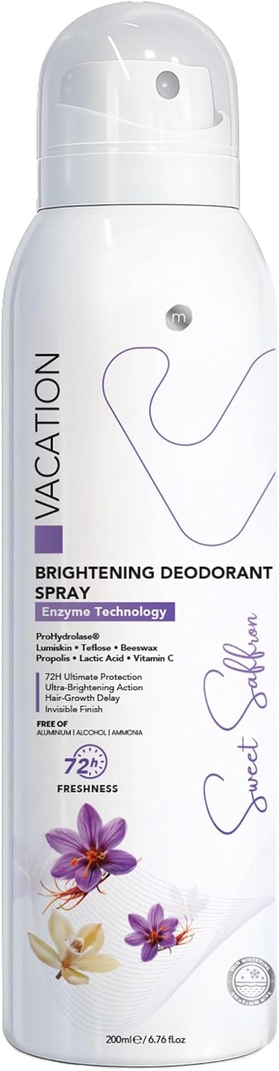 Vacation Deodorant Spray Sweet Saffron 200 ml