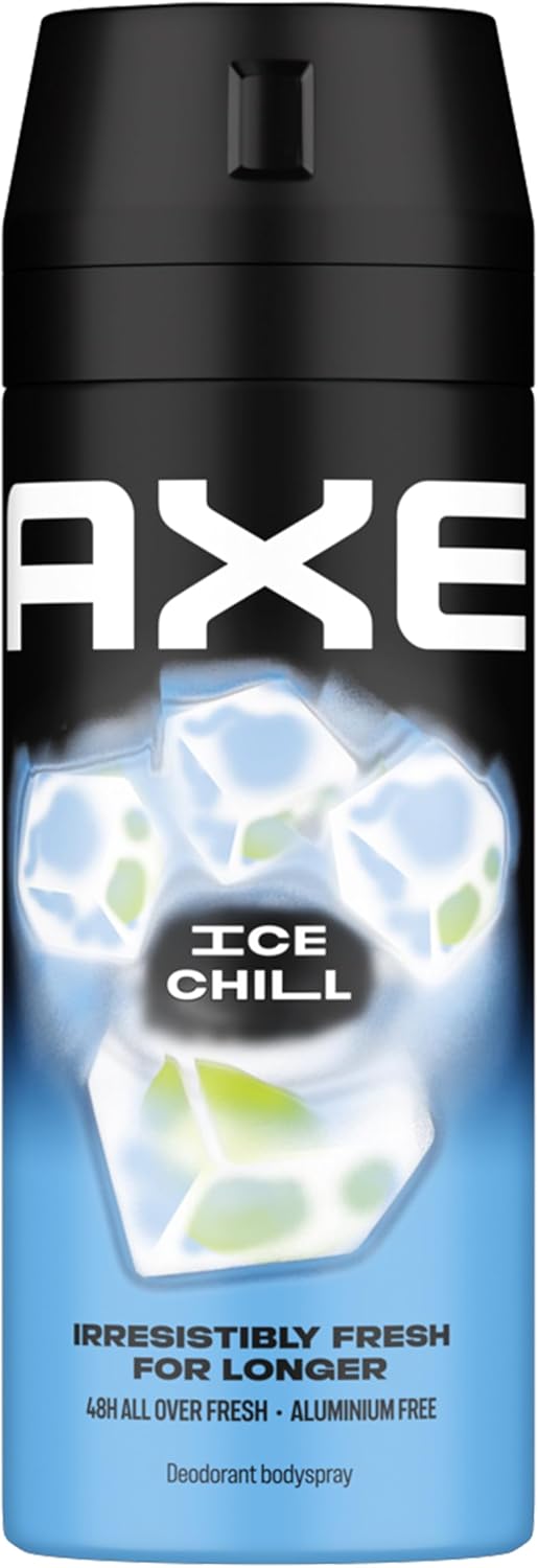 AXE Ice Chill Deodorant and Body Spray for Men, 150 ml