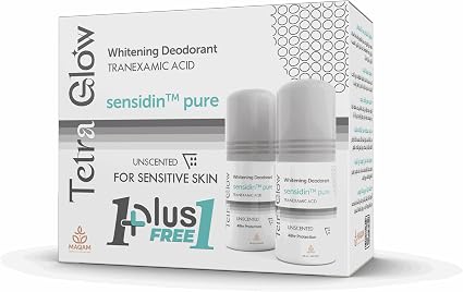 TETRA GLOW WHITENING ROLL 50ML UNSCENTED 1+1