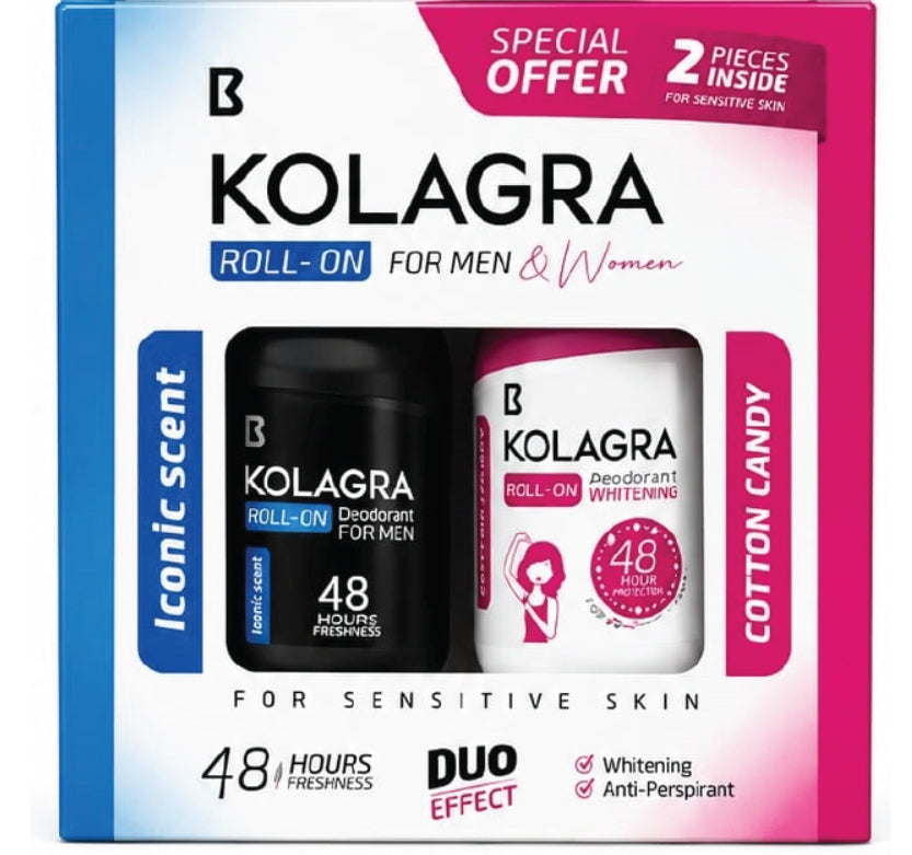 KOLAGRA FOR MAN & WOMMEN SILVER SCENT & COTTON CANDY