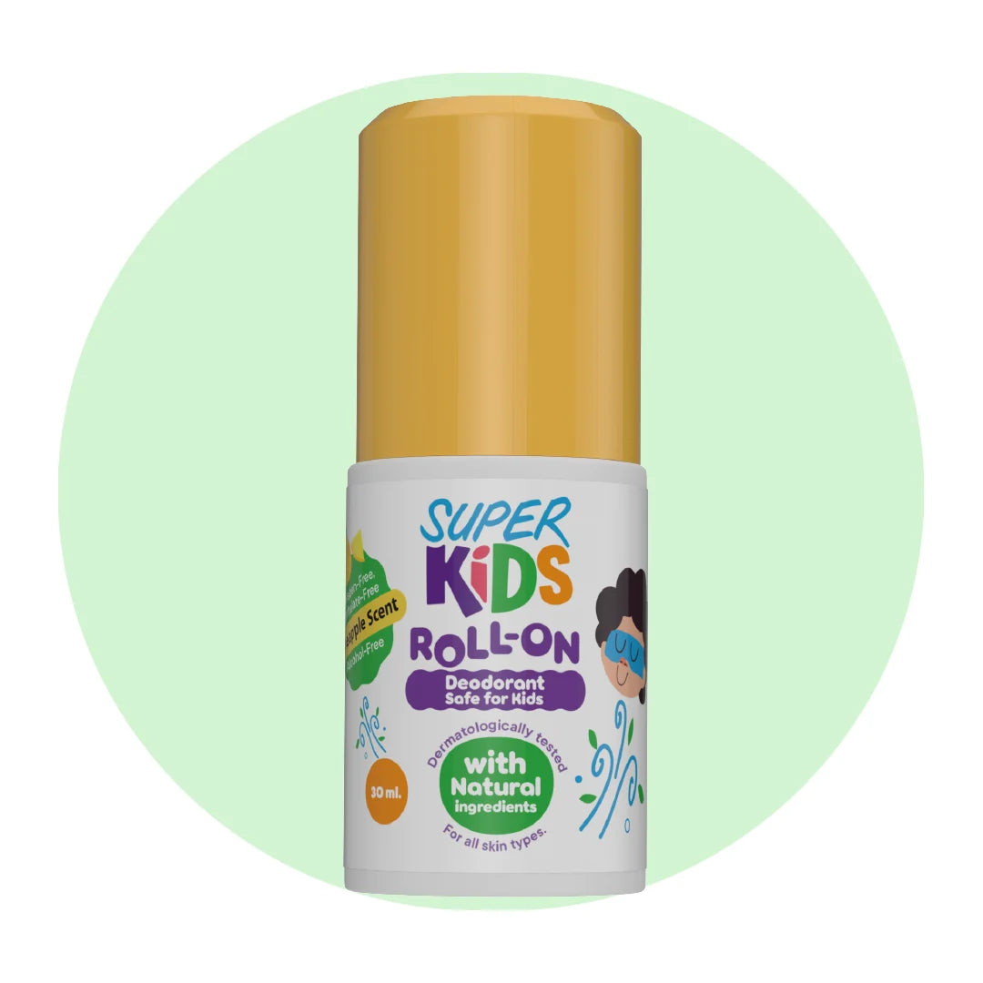 Super Kids Roll-On Deodorant Pineapple Scent – 30 ml